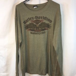 Mens Harley Davidson LIghtweight Thermal Shirt XL